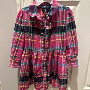 Polo Ralph Lauren plaid 3T dress
